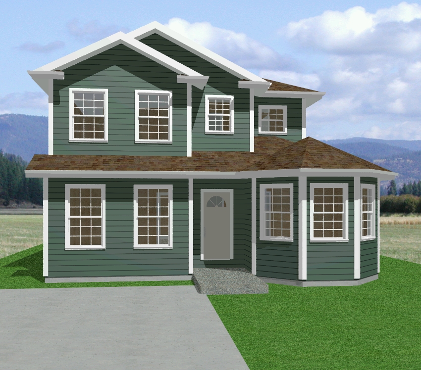 Carter Designs - Two Storey - TS-1734-30-4